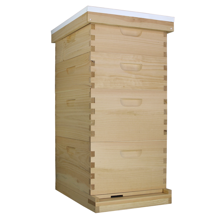 Amish-Made 10 Frame Beehive - (2)Deeps & (2)Mediums