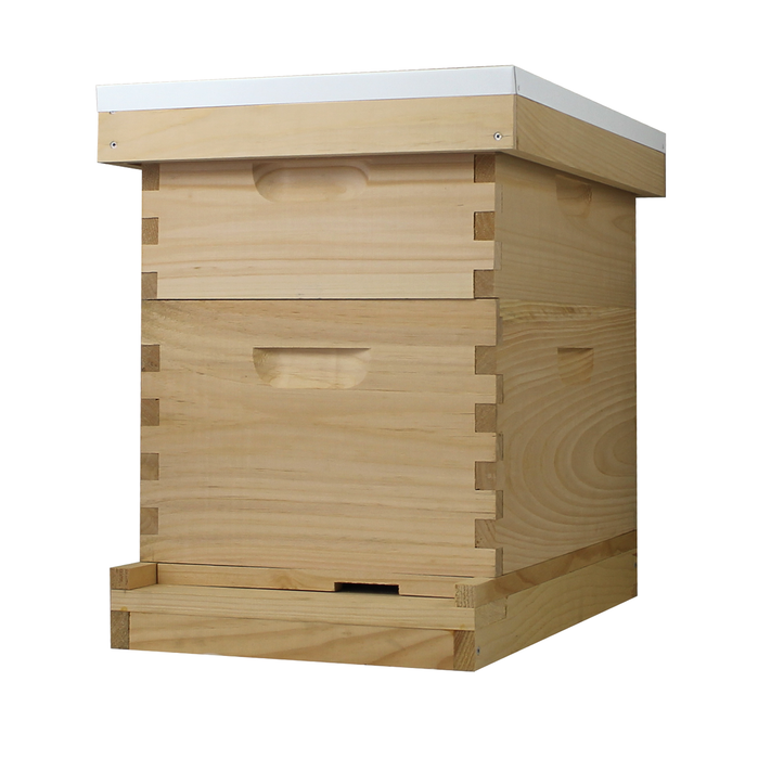 Amish-Made 8 Frame Beehive - (1)Deep & (1)Medium