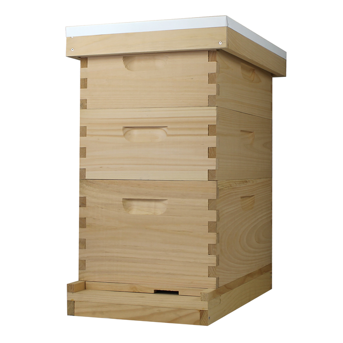 Amish-Made 8 Frame Beehive - (1)Deep & (2)Mediums