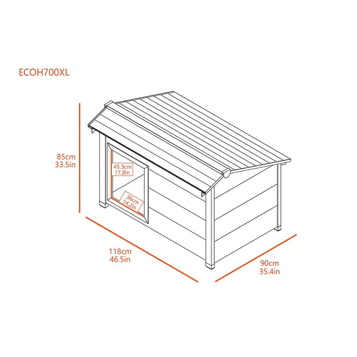 New Age Pet ThermoCore™ Super Insulated Dog House