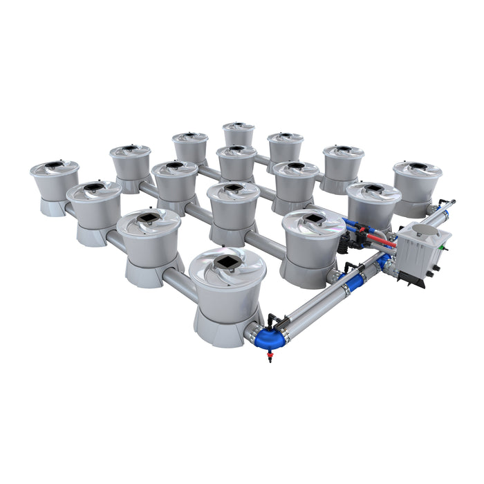 Alien Hydro V-SYSTEM 16 Pot 4 Row Kit